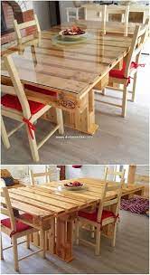 Here We Have The Dining Table Furniture Idea For You If You Want Your Dining Project To Be Created Pallet Furniture Outdoor Pallet Furniture Table Pallet Diy