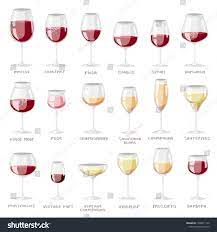 Wine Glass Vector Winery Alcohol Drink Stock Vector Royalty Free 1208671126