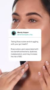 Taking Roaccutane and struggling with constipation, bloating, abdominal  pain, diarrhoea or malabsorption issues?, Roaccutane (isotretinoin) is a  vitamin A derivative used to treat severe acne, has ...