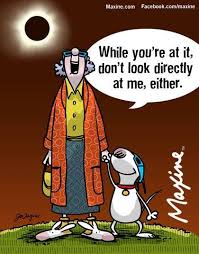 Total Solar Eclipse August 21 2017 Maxine Funny Cartoons Funny Character