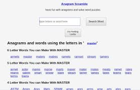It also becomes easier to find answers for anagrams if you use this site well. Anagram Generator 11 Best Free Anagram Generators In 2021