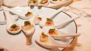 Smoked salmon & herb blinis. The Case Against Canapes Passed Hors D Oeuvres Are The Bane Of Parties Quartz