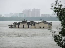 Record rains have inundated central china with floods striking an underground subway system, damaging dams and riverbanks, and causing landslides and building collapses. China Floods Force Hundreds Of Thousands From Homes Asia Gulf News