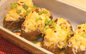 How do you bake a baked potato? Stuffed Baked Potatoes A Southern Soul