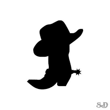 Cowboy Boot Hat Spur Vinyl Decal Sticker 3 Sizes 9 Solid Colors Ebn119 In 2021 Silhouette Cowboy Boot Tattoo Cowboy Hat Tattoo