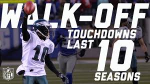 Every Walk Off Touchdown From The Last 10 Seasons Nfl Highlights Youtube