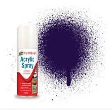 It is the ideal medium to create beautiful and detailed canvases and can easily be used for stenciling this clear acrylic paint is ideal for creating smooth, glossy finishes on any hard surface. Humbrol Acrylic 150ml Spray Paint 68 Gloss Purple Ad6068 Brand New 5010279160683 Ebay