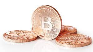 Architecture interior design kitchen room wallpaper. Photo Coins Bitcoin Logo Emblem Closeup White Background 3840x2160