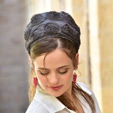 Sara Flowers Lace Headwrap Tichel , Bandana, Snood, Head Scarf, Half Head  Covering, Jewish Hair Covering, Scarf, Apron, Chemo, Loss Hair