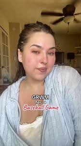 Natural and Cute Makeup Tutorial for a Baseball Game