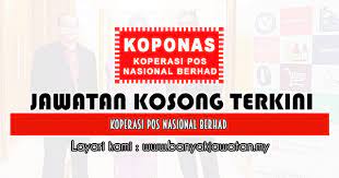 Akaun twitter rasmi koperasi pos nasional berhad. Jawatan Kosong Di Koperasi Pos Nasional Berhad 30 Mei 2020 Periklanan Sejarah