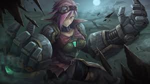 VI Unleashed: HD League of Legends Wallpaper Masterpiece by ReBe11