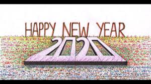 Happy New Year 2020 3d Drawing 3d Drawings Happy New Year Happy New Year 2020