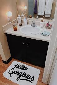 So, in the selfless interest of trying to make the bathrooms of america a little better, read on for some standard rules of bathroom design. Vsco Livvyjoan Bathroom Decor Apartment Bathroom Decor College Apartment Decor