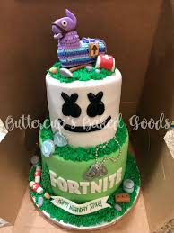 This fortnight topper will wow all your gamers this year. Fortnite X Marshmello Cake Birthday Party Cake Boy Birthday Cake 10 Birthday Cake