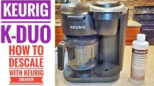 Read our independent review of this delonghi coffee maker and find the best offers in 2021. Clean Descale Keurig K Duo 12 Cup Coffee Maker With Single Serve K Cup Pod With Keurig Solution Youtube
