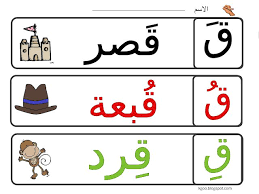 حرف القاف بالحركات ورقة عمل جديدة 2020 learnarabic arabic حروف عربي رياض اطفال مدونة الحضانة كتب arabic alphabet for kids learning arabic arabic kids
