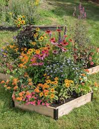 Pollinator Garden Bed Hexagonal Cedar Bed Gardeners Com Backyard Flowers Beds Pollinator Garden Garden Beds