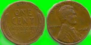 1944 Wheat Penny With No Mint Mark Wheat Photos And