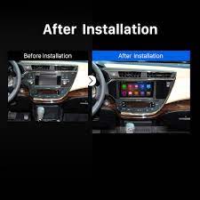 Hd Touch Screen Android 11 0 9 Inch For 2013 Toyota Avalon Lhd In Dash Radio With