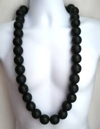 Black Bead Necklace Mens Pin On Ethnic Inspired Men S Necklaces Jewelry Pyrography