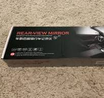 Rear-view Mirror Vehicle Traveling Dashcam Data Recorder HD Car DVR NIB