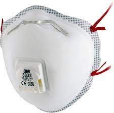 The study showed a significant drop in infections among frontline hospital staff after their face masks were upgraded from fluid resistant surgical masks to ffp3 respirators. 3m 8833 Ffp3 Einweg Atemschutzgerat Packung Von 10 Amazon De Baumarkt