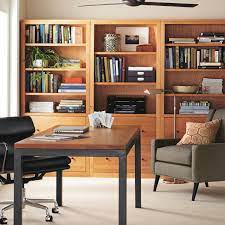 Woodwind Bookcases With Doors Drawers Modern Bookcases Shelving Room Board Modern Storage And Entryway Furniture Room Board In 2021 Solid Wood Office Furniture Bookcase