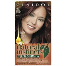 Clairol Natural Instincts Hair Color Burgundy Brown 4rv 1