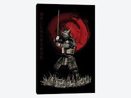 Nowadays, samurai is one of the most fascinating examples of japanese culture. Bushido Samurai Strong Stance Canvas Art Print By Cornel Vlad Icanvas