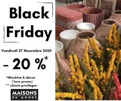 Même si l'enseigne ne participe pas officiellement aux french days le début du printemps, le moment idéal pour un coup de frais sur la déco, avec l'opération livraison offerte, le moment parfait pour commander en ligne sur maisonsdumonde.com. Black Friday Clients Maisons Du Monde La Reunion Facebook