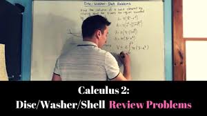 calculus 2 disc washer s method