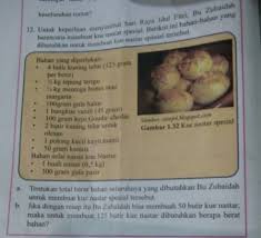 Bahan membuat puteri salju mudah. A Tentukan Total Berat Bahan Seluruhnya Yang Dibutuhkan Bu Zubaidah Untuk Membuat Kue Nastat Brainly Co Id