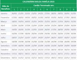 Em janeiro, o crédito do benefício social será depositado entre os dias 18 e 29. Calendario Do Bolsa Familia 2015 Meu Bolsa Famila