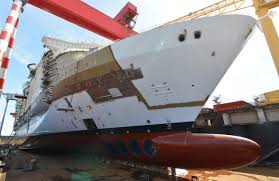 In the winter, serenade sails 9 to 12 night cruises to the easter and southern caribbean cruises from fort lauderdale, florida. Royal Caribbean S Symphony Of The Seas Completes Next Phase Of Construction As She Was Floated Out Of Dry Dock Royal Caribbean Press Center