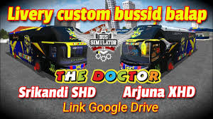 Dhauladhar bus skin (for sirikandi shd bus). Livery Custom Bussid Balap The Doctor Bus Simulator Indonesia Youtube