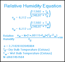 Relative Humidity Calculator