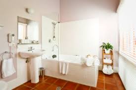 When terracotta is used to make floor tiles, this can lead to problems over time, including staining and mould, because the unglazed finish leaves the material porous. Terracotta Bathroom Tile Google Search Terracotta Tiles Bathroom Bathroom Inspiration Bathroom Interior Design