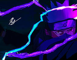 In the anime, the lightning cutter is usually depicted as blue, whereas the chidori is depicted as white. Praneel Draws On Behance