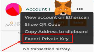 How To Export Private Key Ethereum Wallet Metamask Metamask Ethereum Wallet Cryptocurrency Trading Bitcoin Transaction