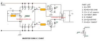 Wiring diagrams can be helpful in many ways, including illustrated wire colors, showing where different elements of your project go using electrical symbols, and showing what wire goes where. 7 Simple Inverter Circuits You Can Build At Home Homemade Circuit Projects