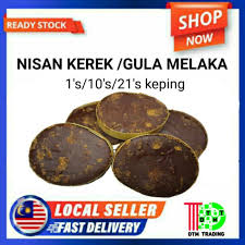 Apa perbezaan gula anau dengan nisey kerek? Fast Delivery Nisan Kerek Gula Melaka Nise Siam Nisam Gula Kabung Satu Keping Shopee Malaysia