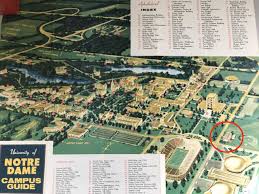 Returning to the us he had the following assignments: Nd Campus Map 1965 Album On Imgur