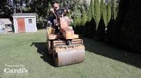 Smooth Drum Rolling The Lawn - SO SMOOTH!!!