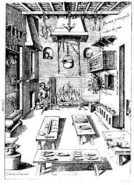 Touch device users can explore by touch or with swipe gestures. The Private Chef Of Pope Pius V Main Kitchen 1570 Venice Bartolomeo Scappi Medieval Medieval Life Middle Ages