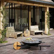 For starters, it isn't circular! Wheelbarrow Barbecue Fire Pit And Barbecue Fire Pit Decor