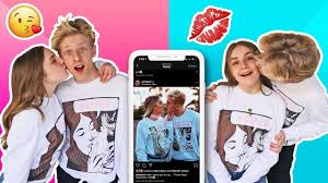 Recreating Viral Tiktok Couples Photos With My Crush Kissing Challenge Kissing Challenge Famous Celebrity Couples My Crush