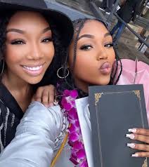 Brandy Norwood and her daughter Sy'rai Smite🥰🖤