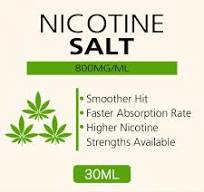 30ML 800mg/ml nicotine salts Very high