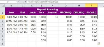 Three Tips For Rounding Excel Time Values Techrepublic